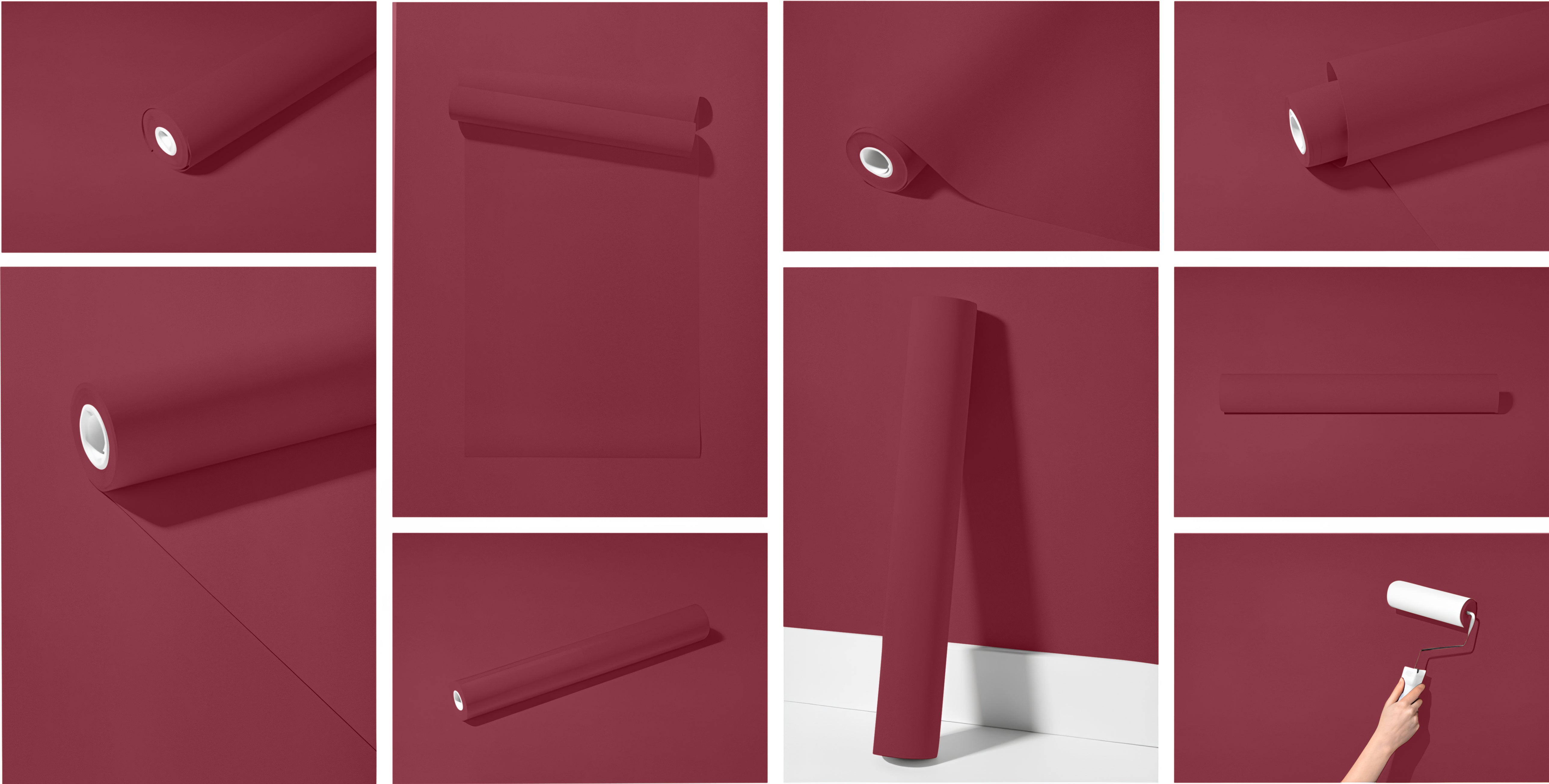 Peel & Stick Removable Re-usable Paint - Color RAL 4002 Red Violet - offRAL™ - RALRAW LLC, USA