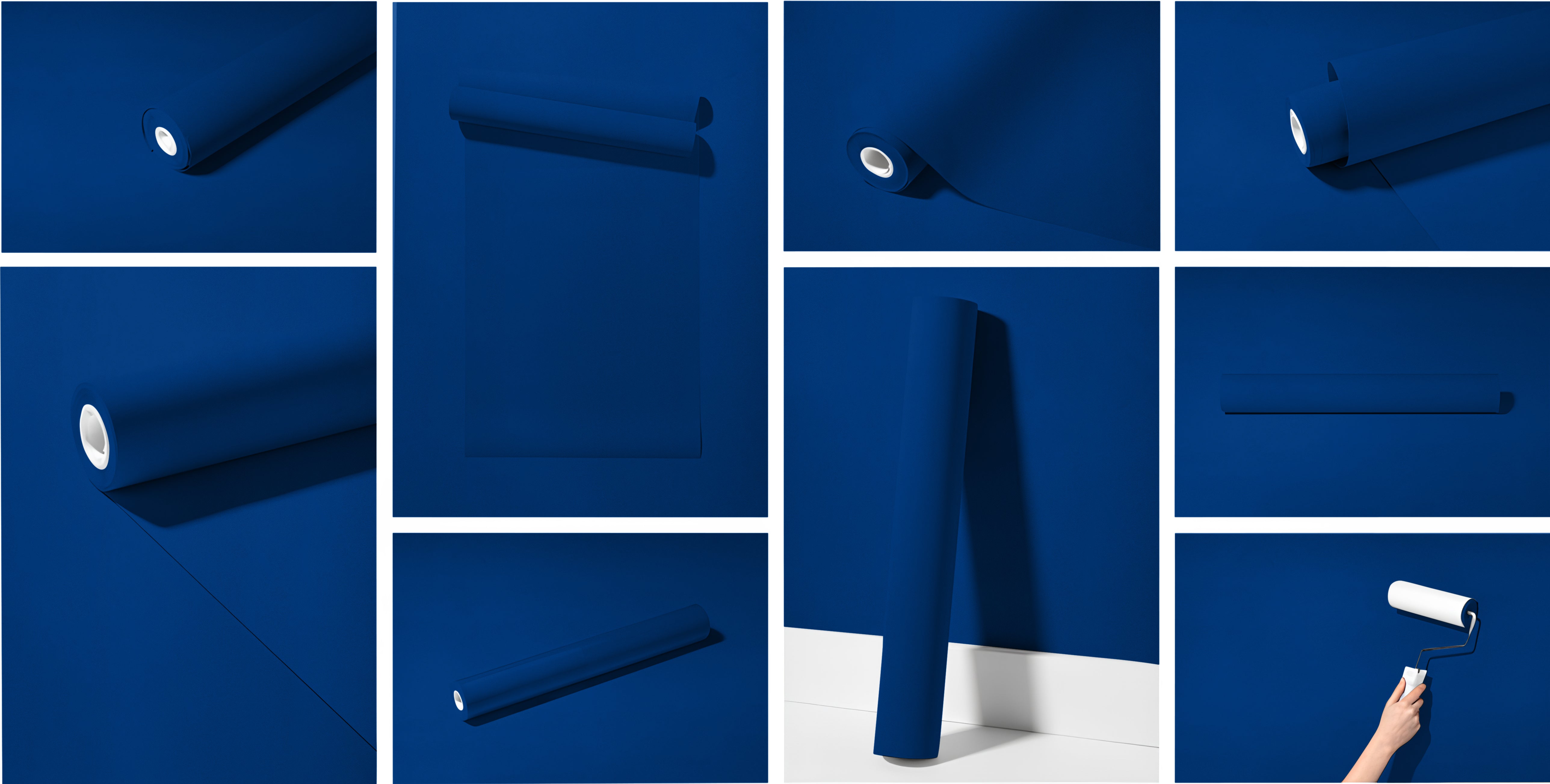 Peel & Stick Removable Re-usable Paint - Color RAL 5002 Ultramarine Blue - offRAL™ - RALRAW LLC, USA