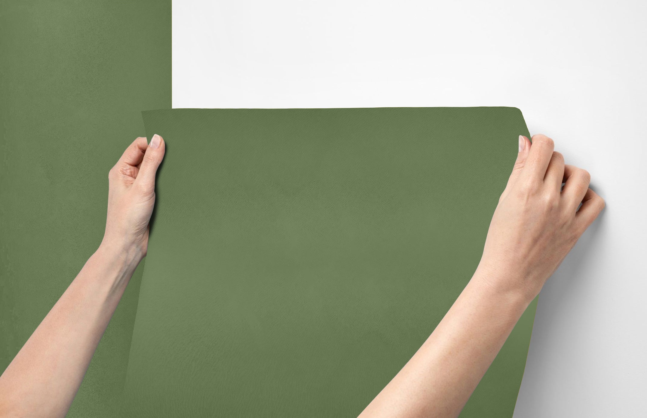 Peel & Stick Removable Re-usable Paint - Color RAL 6011 Reseda Green - offRAL™ - RALRAW LLC, USA