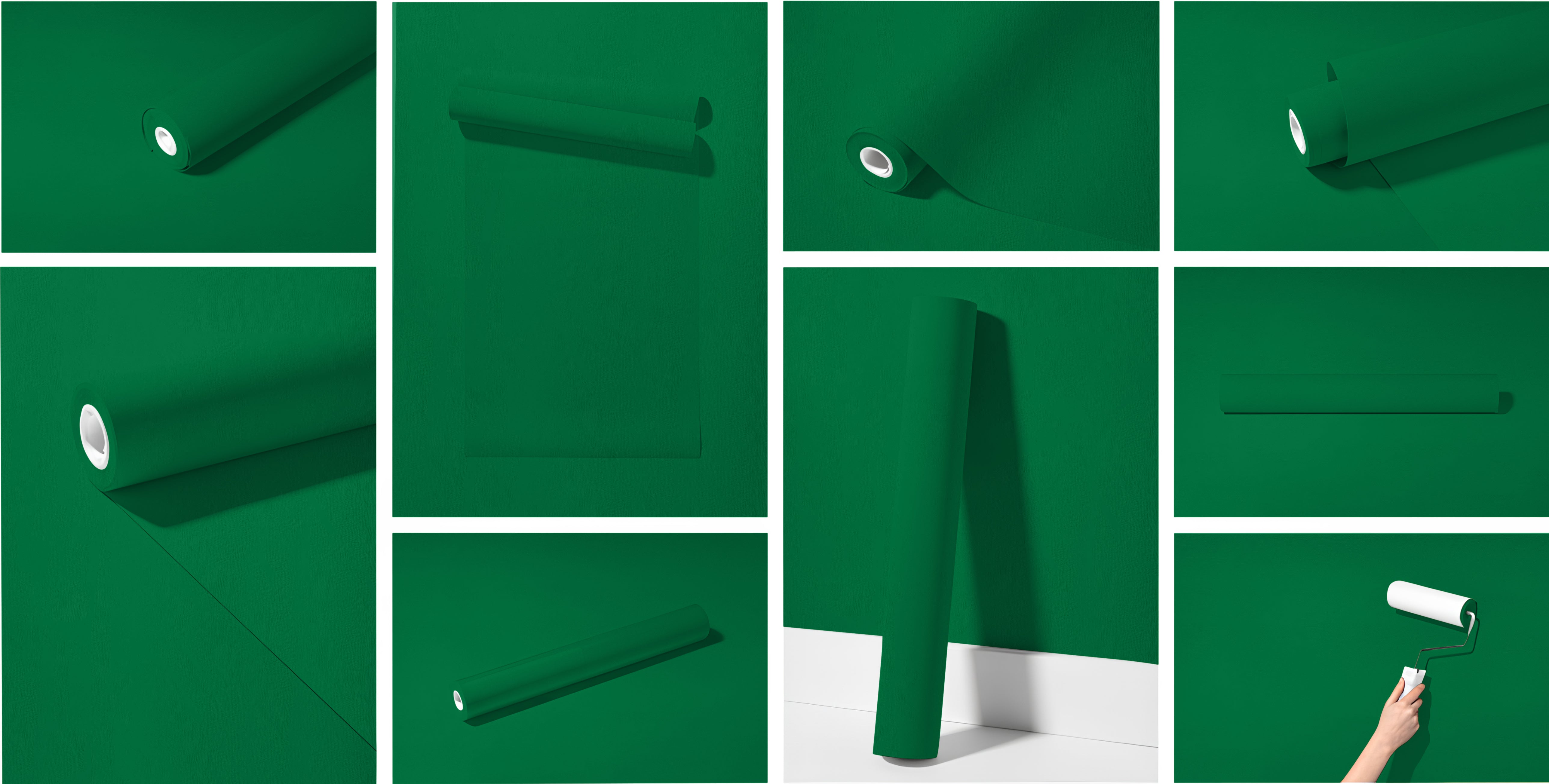 Peel & Stick Removable Re-usable Paint - Color RAL 6029 Mint Green - offRAL™ - RALRAW LLC, USA