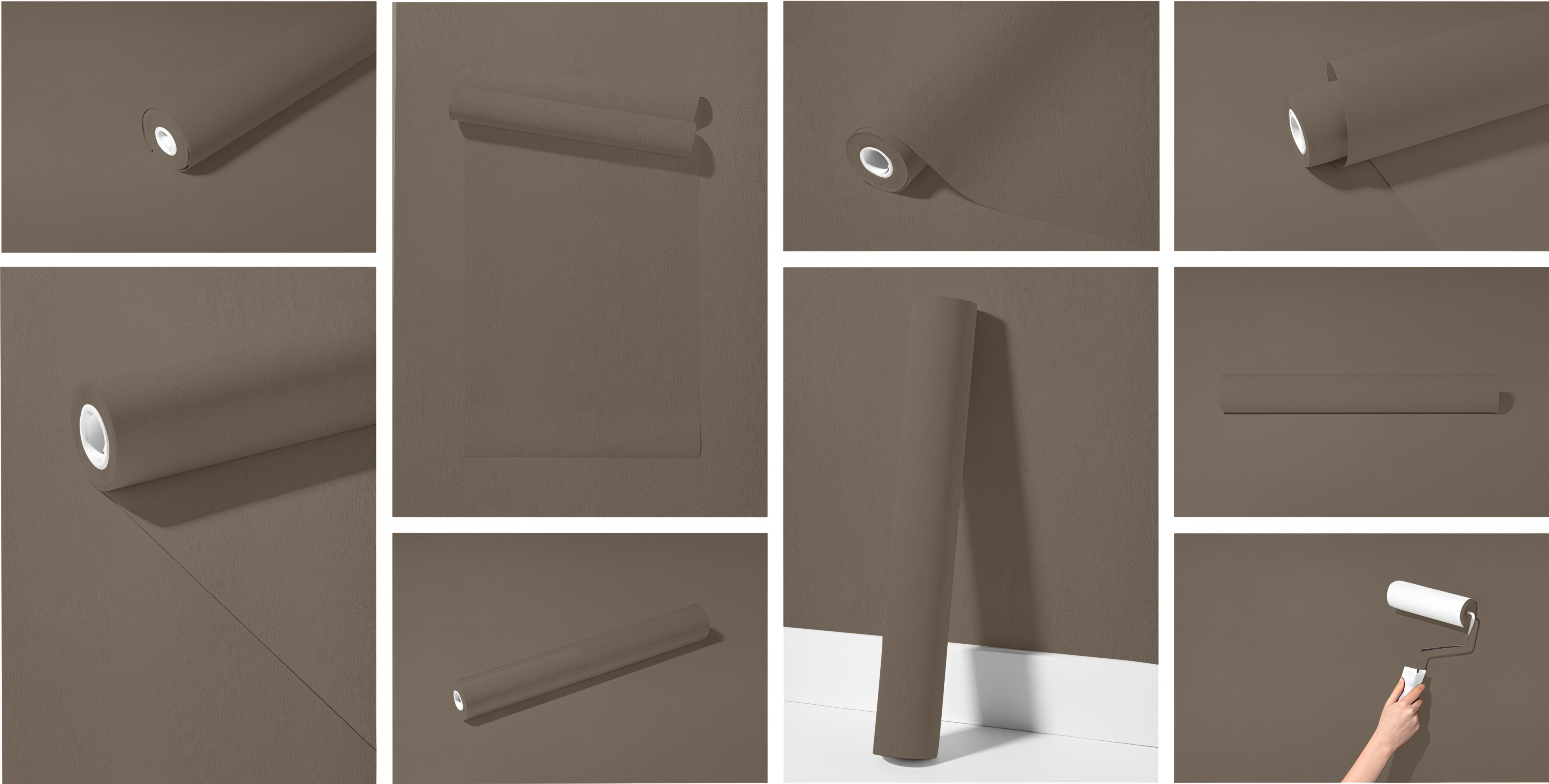 Peel & Stick Removable Re-usable Paint - Color RAL 7006 Beige Grey - offRAL™ - RALRAW LLC, USA