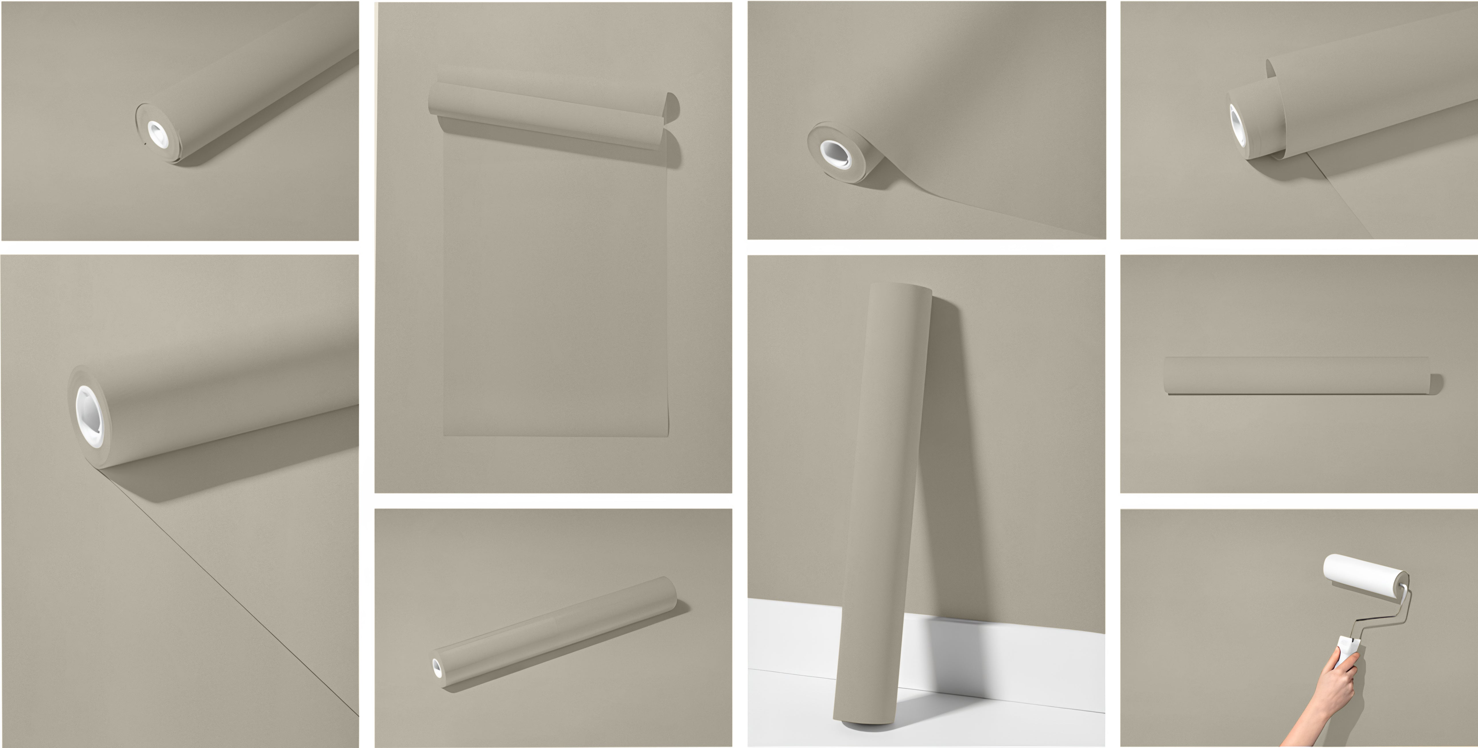 Peel & Stick Removable Re-usable Paint - Color RAL 7032 Pebble Grey - offRAL™ - RALRAW LLC, USA