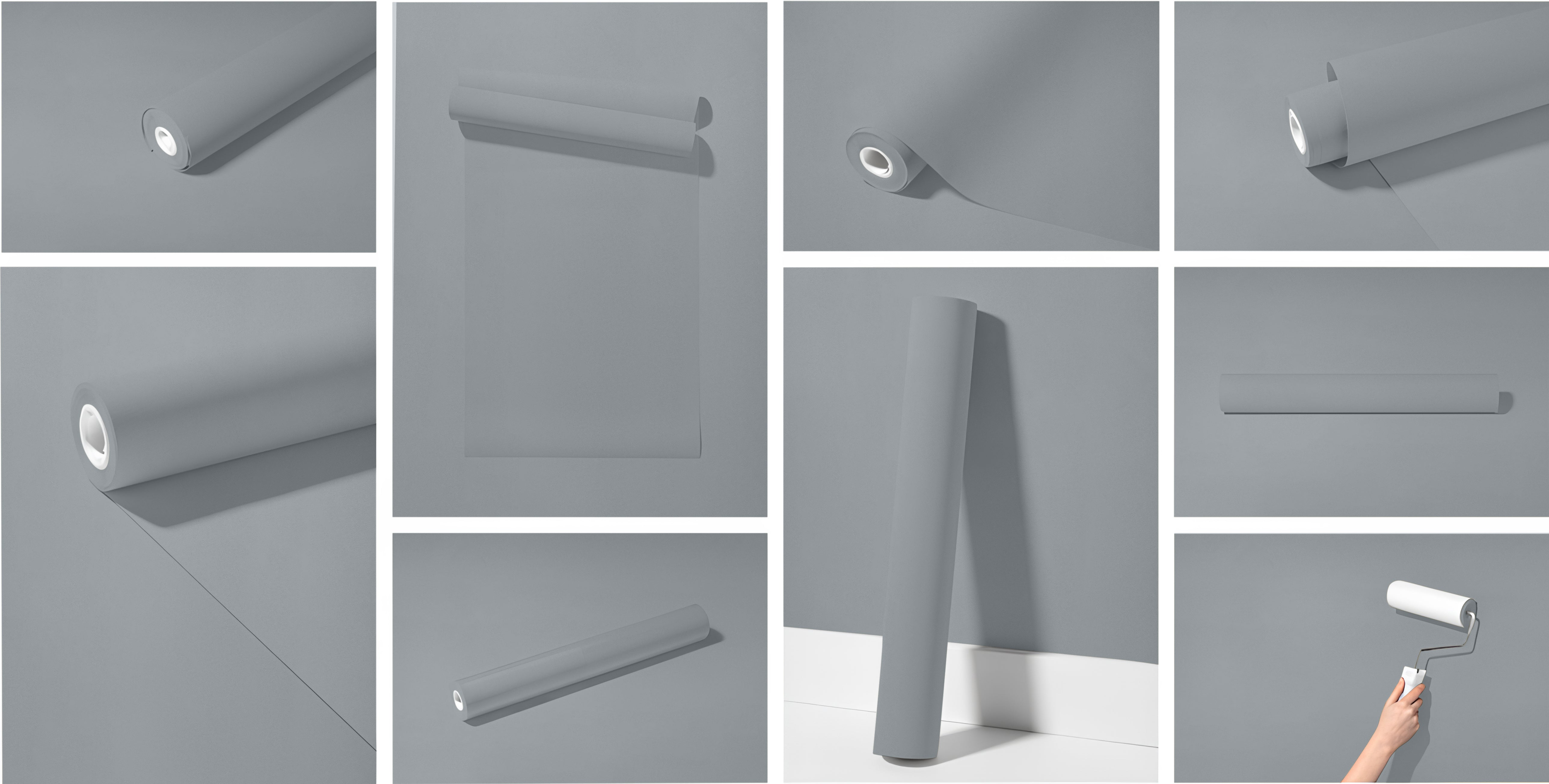 Peel & Stick Removable Re-usable Paint - Color RAL 7040 Window Grey - offRAL™ - RALRAW LLC, USA