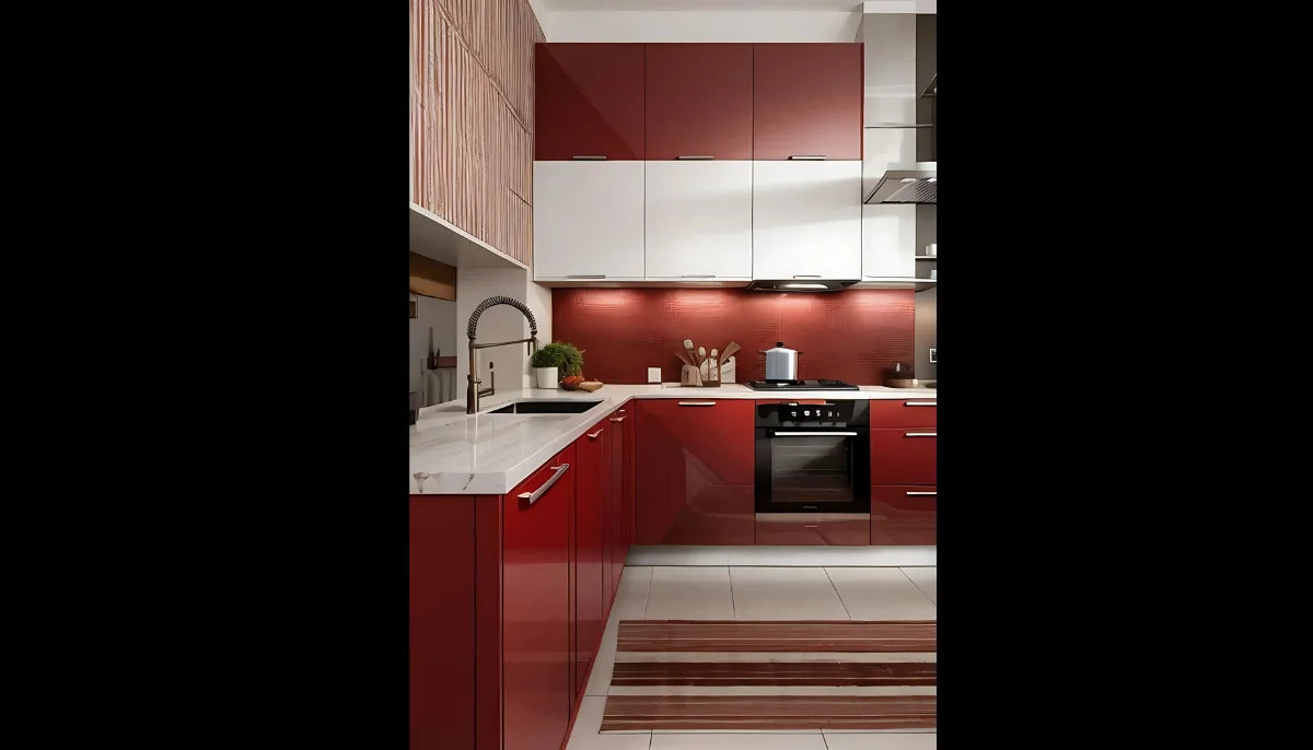 Removable Paint - RAL 3009 Oxide Red - Temporary Renter Friendly Wallpaper - offRAL™