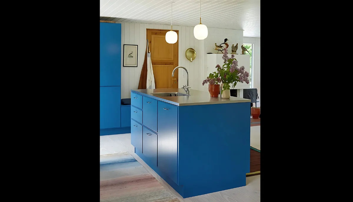 Contact Paper Solid Color - RAL 5010 Gentian Blue - for Cabinets, Countertops, Walls - offRAL™ Paint