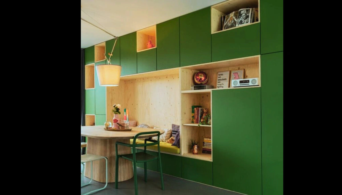 Contact Paper Solid Color - RAL 6002 Leaf Green - for Cabinets, Countertops, Walls - offRAL™ Paint