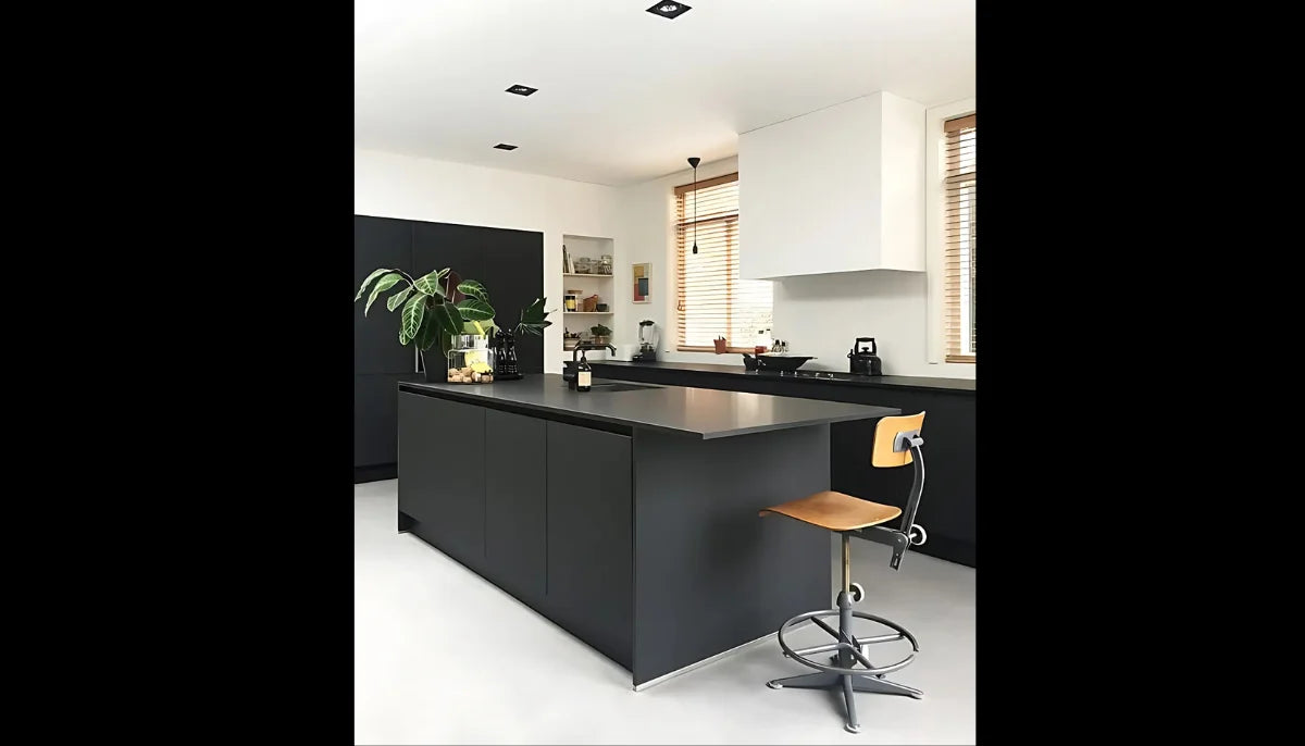 Self Adhesive Wallpaper - RAL 7016 Anthracite Grey - for Kitchen Cabinets & Walls - offRAL™ Paint