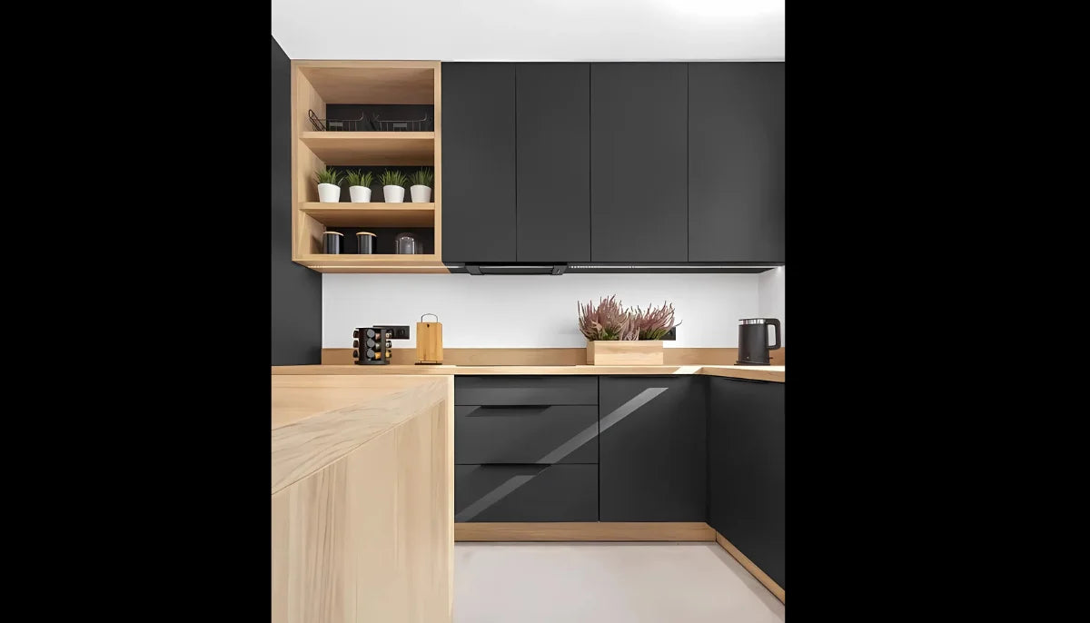 Self Adhesive Wallpaper - RAL 7043 Traffic Grey B - for Kitchen Cabinets & Walls - offRAL™ Paint