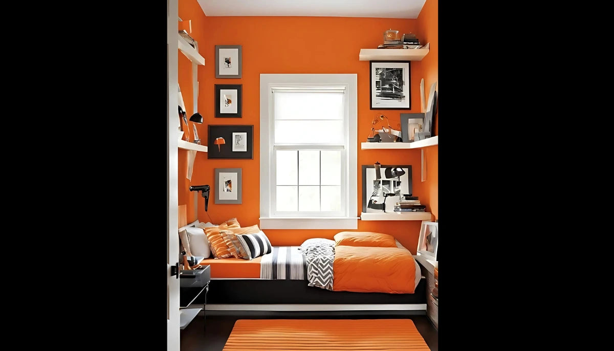 Removable Paint - RAL 2010 Signal Orange - Temporary Renter Friendly Wallpaper - offRAL™