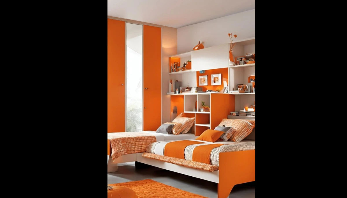 Removable Paint - RAL 2010 Signal Orange - Temporary Renter Friendly Wallpaper - offRAL™