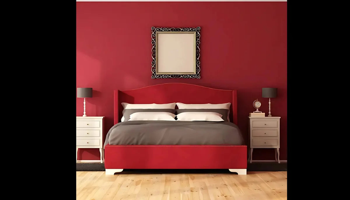 Temporary Wallpaper Solid Color - RAL 3003 Ruby Red - Removable Paint - offRAL™