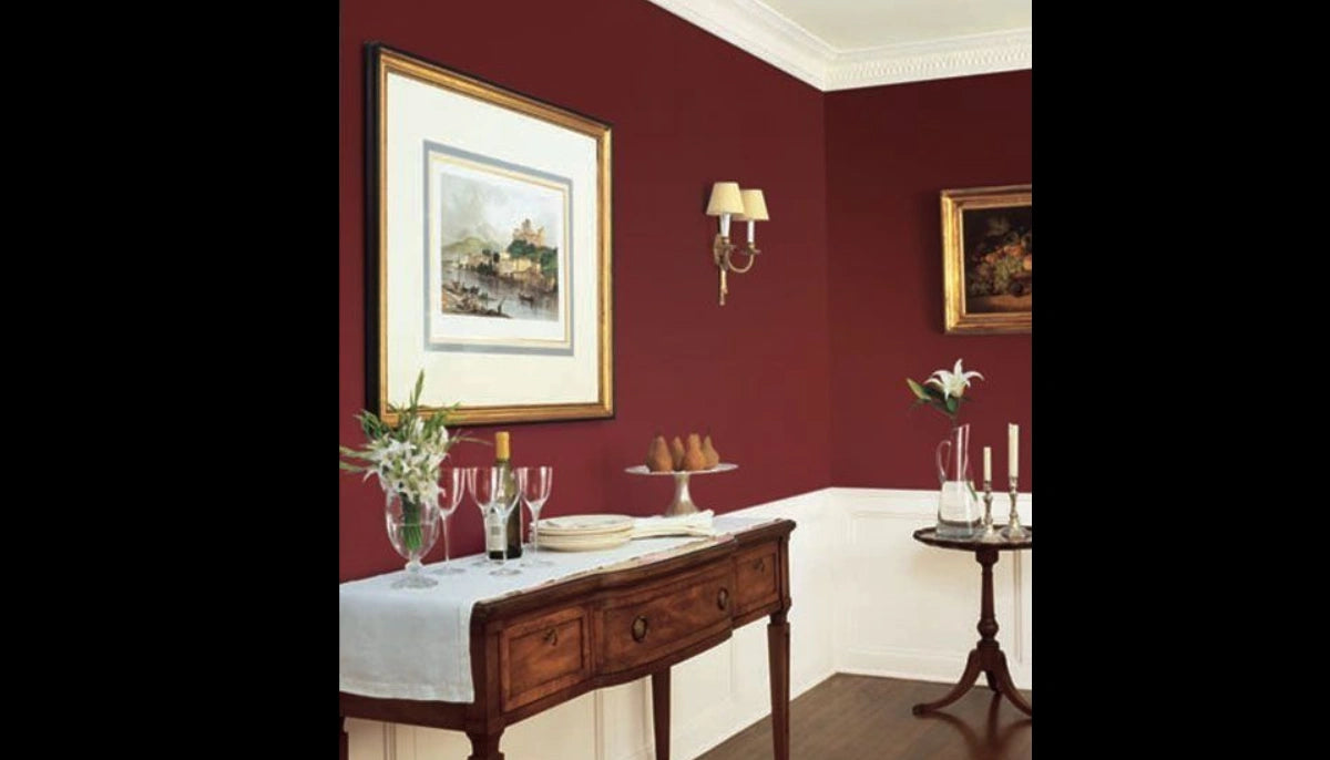 Tapeta samoprzylepna - RAL 3005 Wine Red - do szafek kuchennych i ścian - offRAL™ Paint