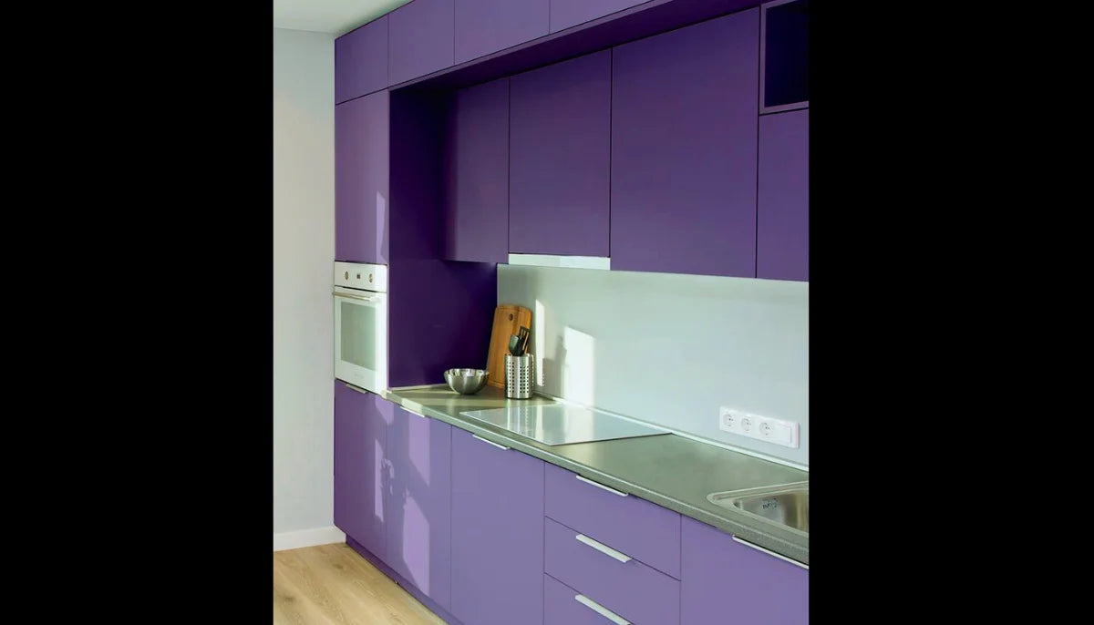 Self Adhesive Wallpaper - RAL 4005 Blue Lilac - for Kitchen Cabinets & Walls - offRAL™ Paint